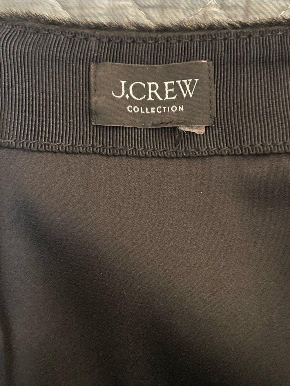 J CREW Collection Fairfax skirt in calf hair Black Size 12 $998 CQ527 - Picture 7 of 9